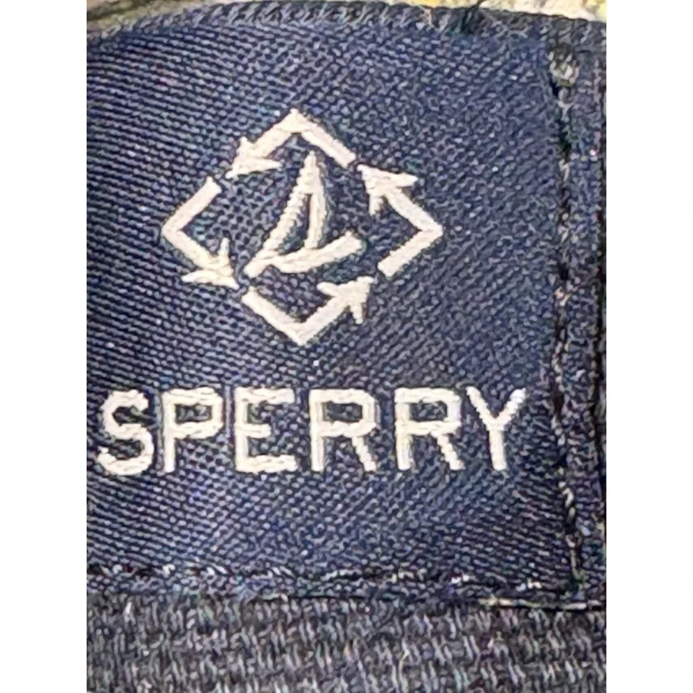 Sperry Top Sider Navy Canvas Boat Sneakers Shoes Mens Size‎ 11.5